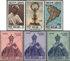 Vatikanstadt 538-540,541-543 (complete Issue) Unmounted Mint / Never Hinged 1968 World Congress, Christmas - Nuovi