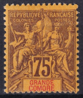 Grande Comore, 1897 Y&T. 13, MH. - Unused Stamps