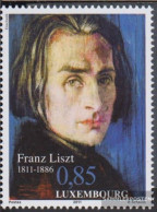 Luxembourg 1916 (complete Issue) Unmounted Mint / Never Hinged 2011 Franz Liszt - Unused Stamps