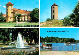 73066541 Rheinsberg Schloss Sanatorium Lehmann Leuchtturm Springbrunnen Am Rhein - Zechlinerhütte