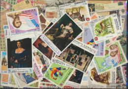 Yemen (UK) 100 Different Stamps - Jemen