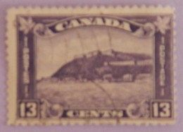 CANADA YT 167 OBLITÉRÉ "ANCIENNE CITADELLE DE QUEBEC" ANNÉES 1932/1933 - Usati