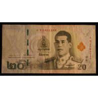 THAILANDE - PICK 135 - 20 BAHT - NON DATE (2018) - TTB/SUP - Tailandia