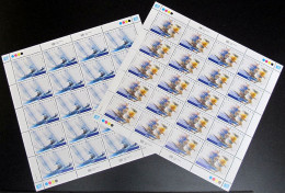 UNO NEW YORK 2005 Mi-Nr. 984/85 Kleinbögen ** MNH - Blocs-feuillets