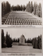 1928 Serbian Military Graveyard War Cemeteries In Thessalonica, War WWI TWO DIFFERENT I- VF  409 - Cementerios De Los Caídos De Guerra