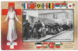 Switzerland 1907 Red Cross Refugees Litho Postcard 1e.94 - Croix-Rouge