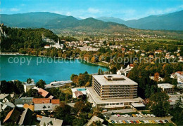 73065921 Bled Golf Hotel Bleder See Berge Fliegeraufnahme Slovenia - Slowenien