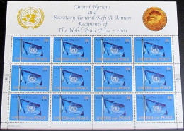 UNO NEW YORK 2001 Mi-Nr. 888 Kleinbogen ** MNH - Blocks & Sheetlets