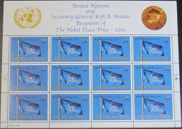 UNO NEW YORK 2001 Mi-Nr. 888 Kleinbogen ** MNH - Blocks & Kleinbögen