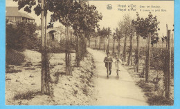 Heist-sur-Mer-Heyst-A/Zee-+/-1930-Wandeling Door Het Boschje-A Travers Le Petit Bois-Garçons En Trottinette-Enfant-Villa - Heist