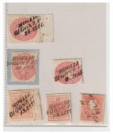 ITALIE --LOMBARDIE VENETIE --Lot De Timbres Oblitérés De MOGLIA DE GONZAGA -- - Lombardo-Vénétie