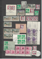 Algerie - SURCHARGES EA - Lot De  Timbres ,fragments Et Plis  - DEPART 1 EURO - Collections, Lots & Series