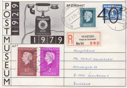 Postal History: Netherlands R Postmuseum Card With Nijmegen Label - Posta