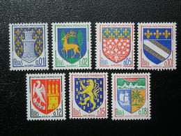 1351A-1351B-1352-1353-1353A-1354-1354A  Neuf,  Gomme Intacte   Année 1962/65 - 1941-66 Wappen