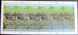 UNO NEW YORK 1988 Mi-Nr. 547/48 Kleinbogen O Used - Aus Abo - Blokken & Velletjes