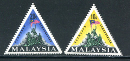 MALAISIE- Y&T N°32A Et 32B- Neufs Sans Charnière ** - Malaysia (1964-...)