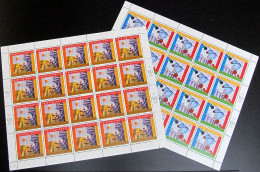 UNO NEW YORK 2001 Mi-Nr. 860/61 Kleinbögen ** MNH - Blocks & Sheetlets