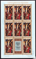 BURUNDI FOGLIETTO PASQUA 1972 6,5f - Used Stamps