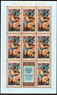 BURUNDI FOGLIETTO PASQUA 1972 10f - Used Stamps