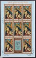 BURUNDI FOGLIETTO PASQUA 1972 18f - Used Stamps