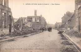 24-2943 : HENIN-LIETARD. RUINES DE GUERRE. RUE PASTEUR - Henin-Beaumont