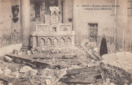 24-2944 : HENIN-LIETARD. RUINES DE GUERRE. EGLISE - Henin-Beaumont