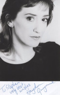 Haydn Gwynne Drop The Dead Donkey Double Hand Signed Photo - Schauspieler Und Komiker