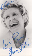 Elaine Stritch Two's Company Vintage Hand Signed Photo - Actors & Comedians