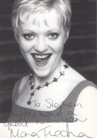 Maria Friedman Eastenders Vintage Publicity Hand Signed Photo - Acteurs & Comédiens