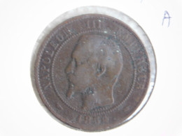 France 10 Centimes 1854 A (256) - 10 Centimes
