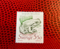 SUEDE 1989 1v Neuf MNH ** Mi 1524 Reptil Reptile  Rettile Schlange SWEDEN - Frogs