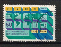 Japan 1980 World Map Y.T. 1339 (0) - Usati