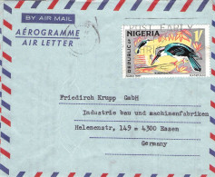 NIGERIA - AIR LETTER 1971 - ESSEN/DE / 6084 - Nigeria (1961-...)