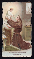 Santino/holycard: S. ANTONIO DI PADOVA - E -  PR - Mm. 58 X 108 - Religion & Esotérisme