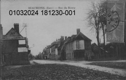 BEAUMESNIL. Cpa  - Rue Du Bourg.   (scans Recto-verso) - Beaumesnil
