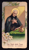 Santino/holycard: S. PAOLO DELLA CROCE - E -  PR - Mm. 57 X 106 - Religion & Esotérisme