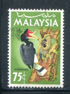 MALAISIE- Y&T N°25- Oblitéré (oiseaux) - Malaysia (1964-...)