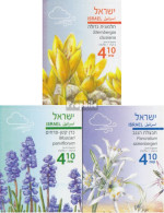 Israel 2702-2704 (kompl.Ausg.) Postfrisch 2019 Herbstblumen - Nuevos (sin Tab)