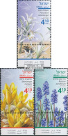 Israel 2694-2696 Mit Tab (kompl.Ausg.) Postfrisch 2019 Herbstblumen - Unused Stamps (with Tabs)