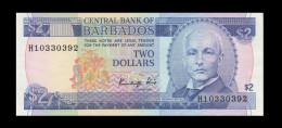 # # # Banknote Barbados 2 Dollars 1986 (P-36) # # # - Barbados