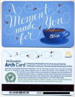 McDonald's U.S.A., Carte Cadeau Pour Collection, Sans Valeur, # 34,  Serial 6091, Issued In 2013 - Gift And Loyalty Cards