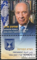 Israel 2587 Mit Tab (kompl.Ausg.) Postfrisch 2017 Shimon Peres - Nuovi (con Tab)