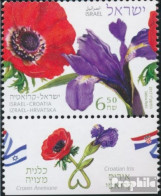 Israel 2580 Mit Tab (kompl.Ausg.) Postfrisch 2017 Freundschaft Mit Kroatien - Unused Stamps (with Tabs)