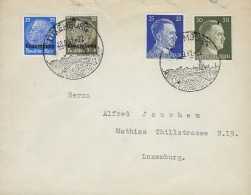 Luxembourg - Luxemburg - Lettre  2ième Guerre Mondiale      Occupation   1941 - Brieven En Documenten
