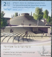 Israel 2556 Mit Tab (kompl.Ausg.) Postfrisch 2017 Gedenktag - Nuevos (con Tab)