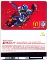 McDonald's U.S.A., Carte Cadeau Pour Collection, Sans Valeur, # 36,  Serial 6093, Issued In 2013 - Gift And Loyalty Cards