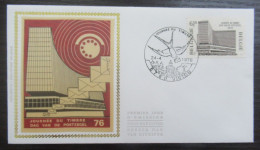 FDC Zijde 1803 'Dag Van De Postzegel' - 1971-1980