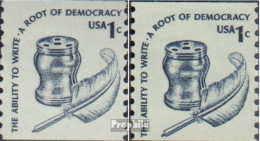 USA 1320C U Yb,1320C Z Yb Postfrisch 1977 Americana - Ungebraucht