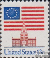 USA 1194F (kompl.Ausg.) Postfrisch 1975 Flagge Und Unabhängigkeitshalle - Nuovi