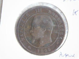 France 10 Centimes 1855 K Ancre (269) - 10 Centimes